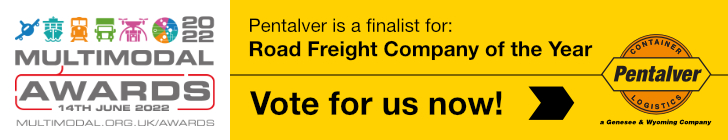 Multimodal 2022 - Vote for Pentalver as your Road Haulier of the Year