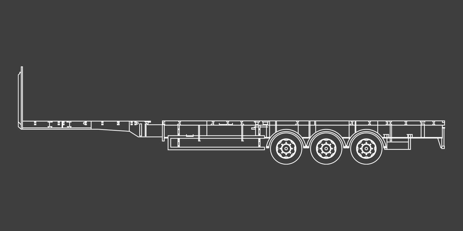 Single Extending Flatbed